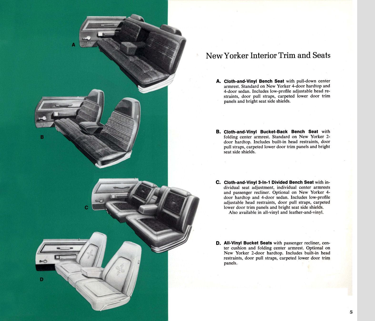 1971 Chrysler Features Brochure Page 8